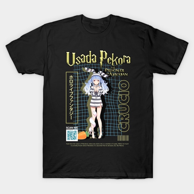 Pekora The Prisoner of Azkaban v2 T-Shirt by DeathAnarchy